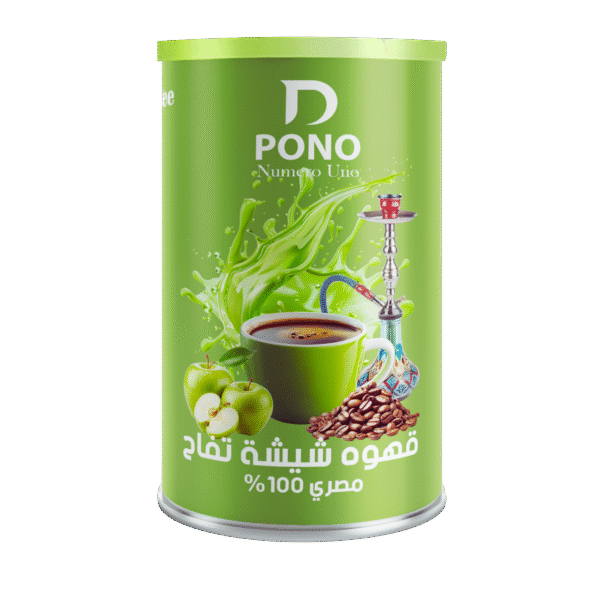 قهوه شيشه تفاح