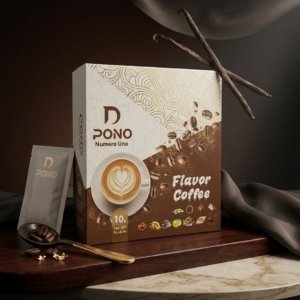 D PONO Flavor Coffee Box – 15 Sachets | 5 Flavors